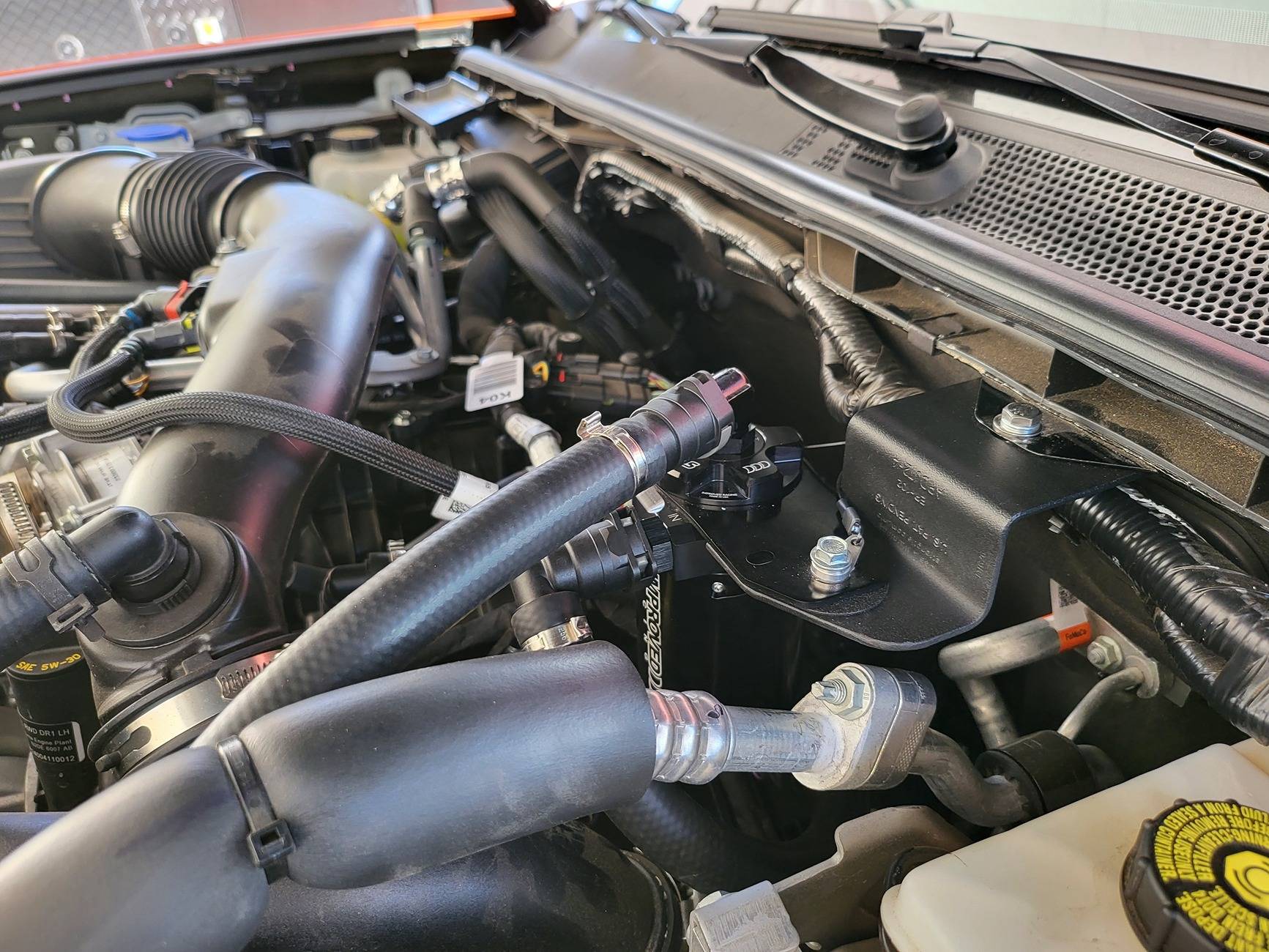 Ford Ranger Ranger Raptor Catch Can Installed! 20240804_182138