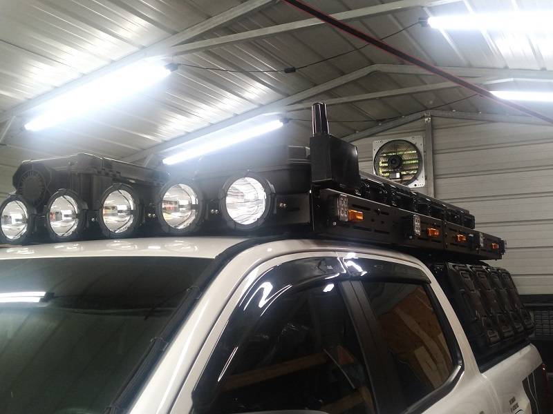 Ford Ranger My Custom Monolithic 8' Bed Rack current2