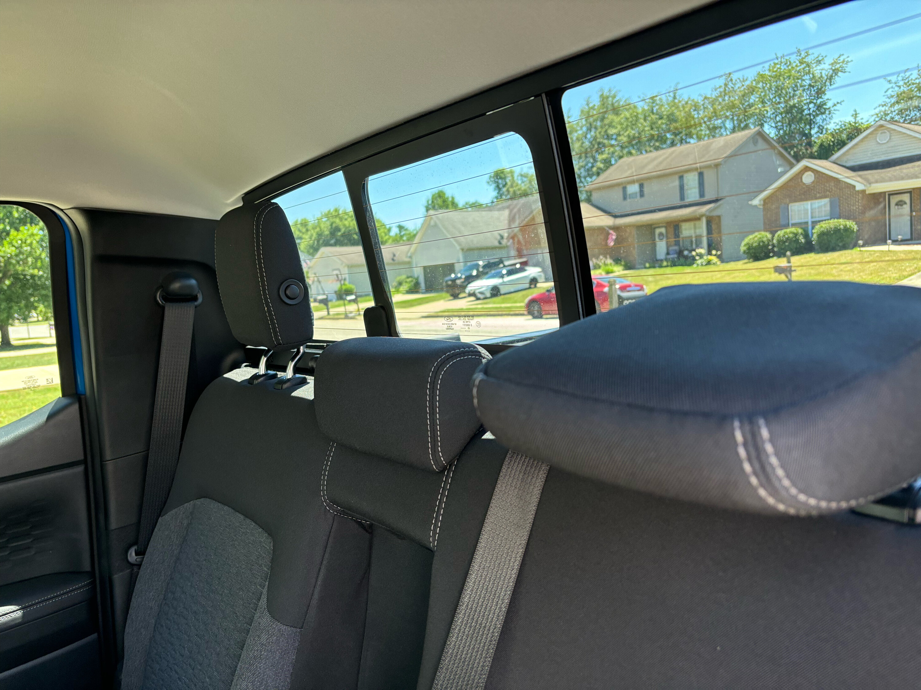 Ford Ranger Folding Headrests installed IMG_5898