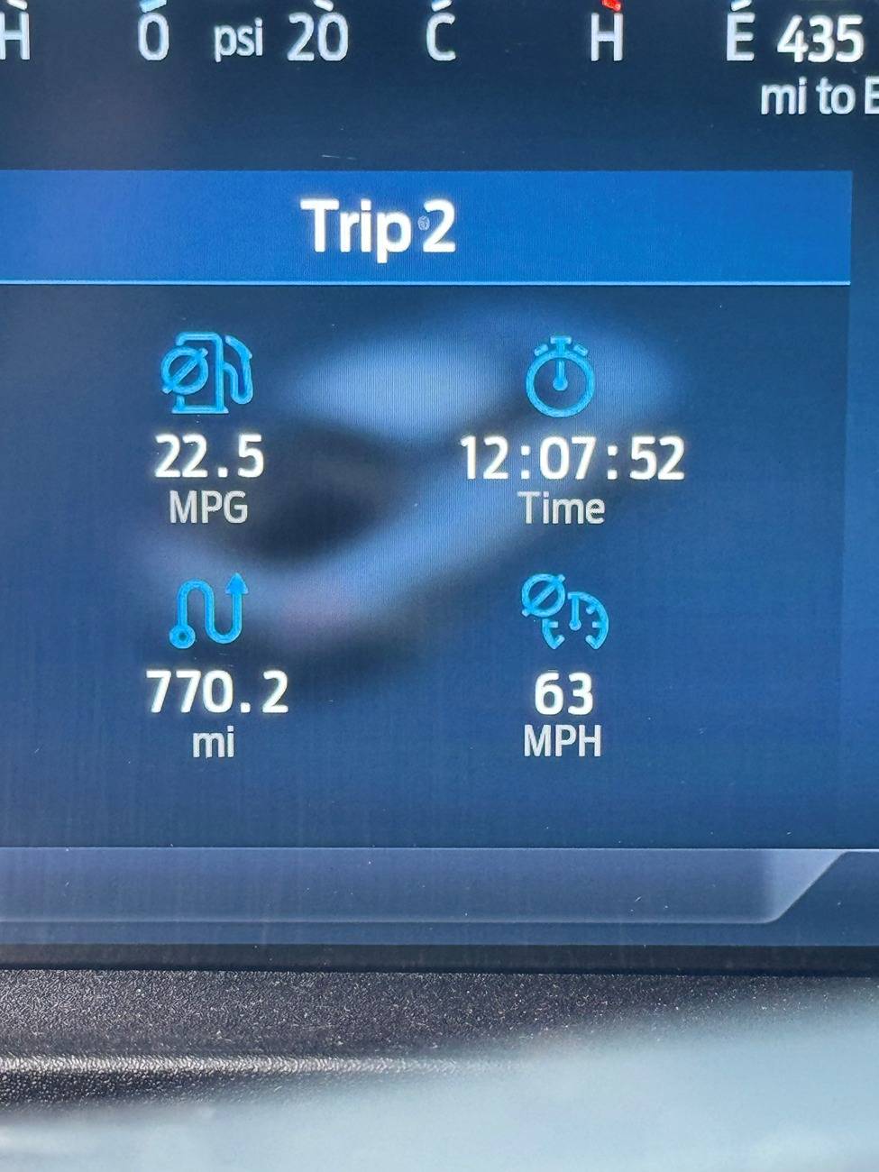 Ford Ranger 12 Hour Long Drive Data and thoughts in a 2024 Lariat 4x4 ranger1