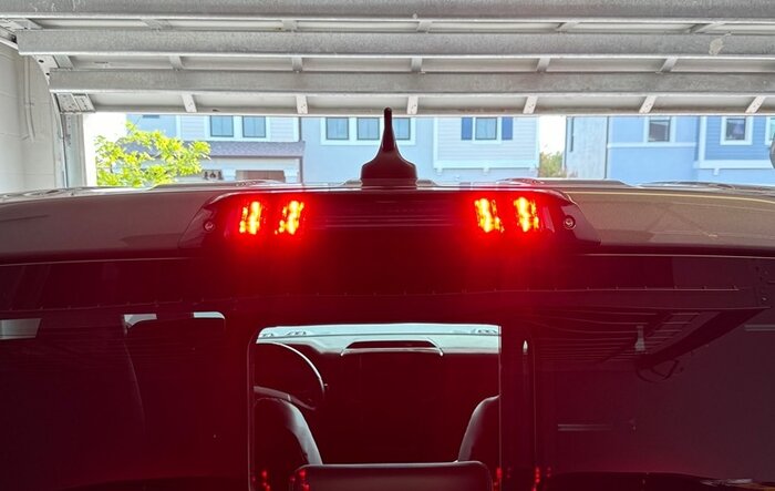 Morimoto 3rd Third Brake Light Installed on Ranger Raptor