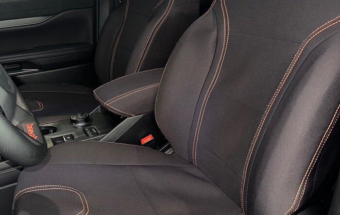 New Neoprene Seat Covers Installed in Ranger Raptor