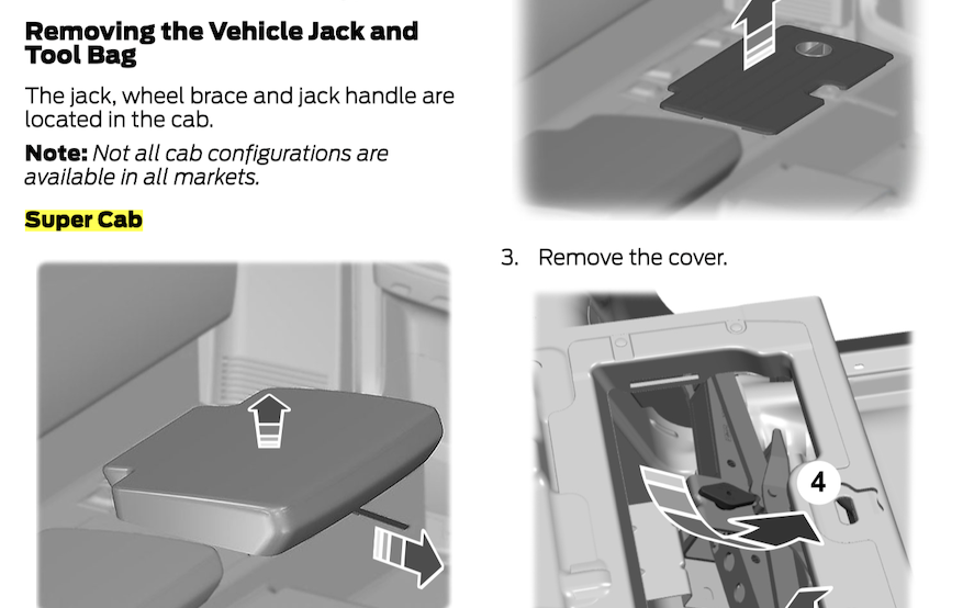 SuperCab 2024 Ranger Confirmed in Owner's Manual Ranger6G 2024