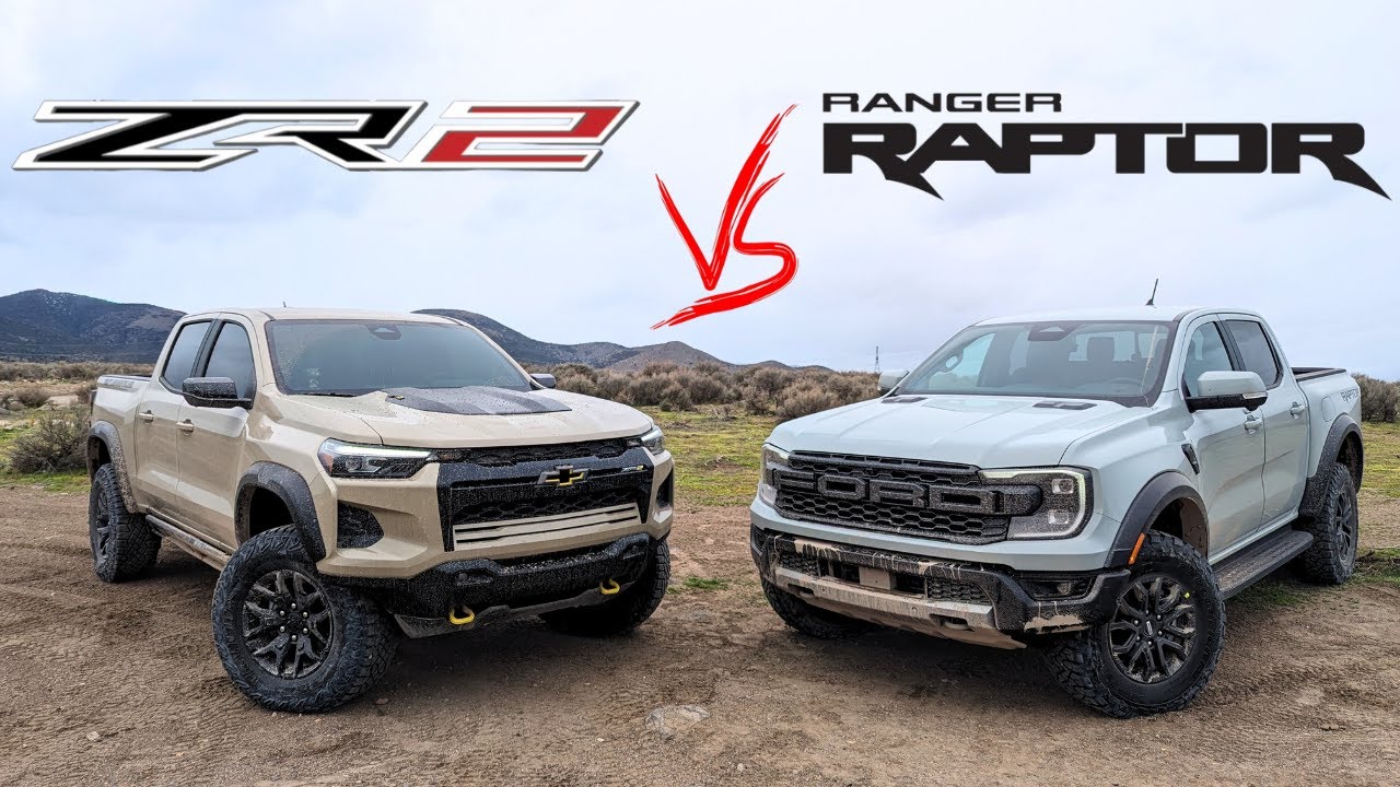 2024 Ranger Raptor vs Colorado ZR2 Offroad Comparison Ranger6G