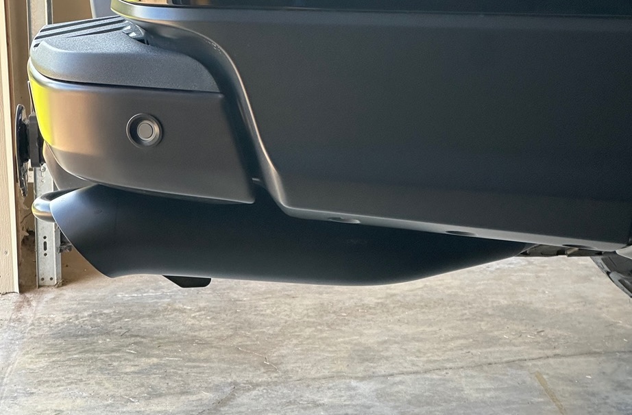 Aftermarket exhaust tips (Fabulous Fabrications) installed on my Ranger ...