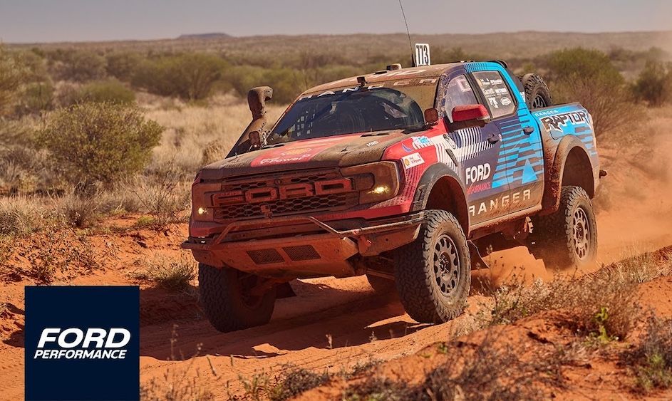 Ford Performance Ranger Raptor Race Truck at Finke Defending Title ...